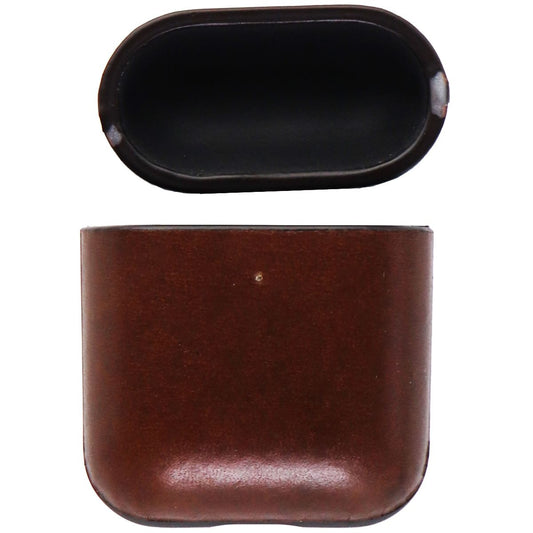 Nomad Rugged Genuine Leather Case for Apple AirPods 1 & 2 - Brown iPod, Audio Player Accessories - Cases, Covers & Skins Nomad - Simple Cell Bulk Wholesale Pricing - USA Seller