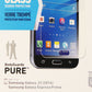 BodyGuardz Pure Series Tempered Glass Screen for Galaxy J3 (2016) - Clear Cell Phone - Screen Protectors BODYGUARDZ - Simple Cell Bulk Wholesale Pricing - USA Seller