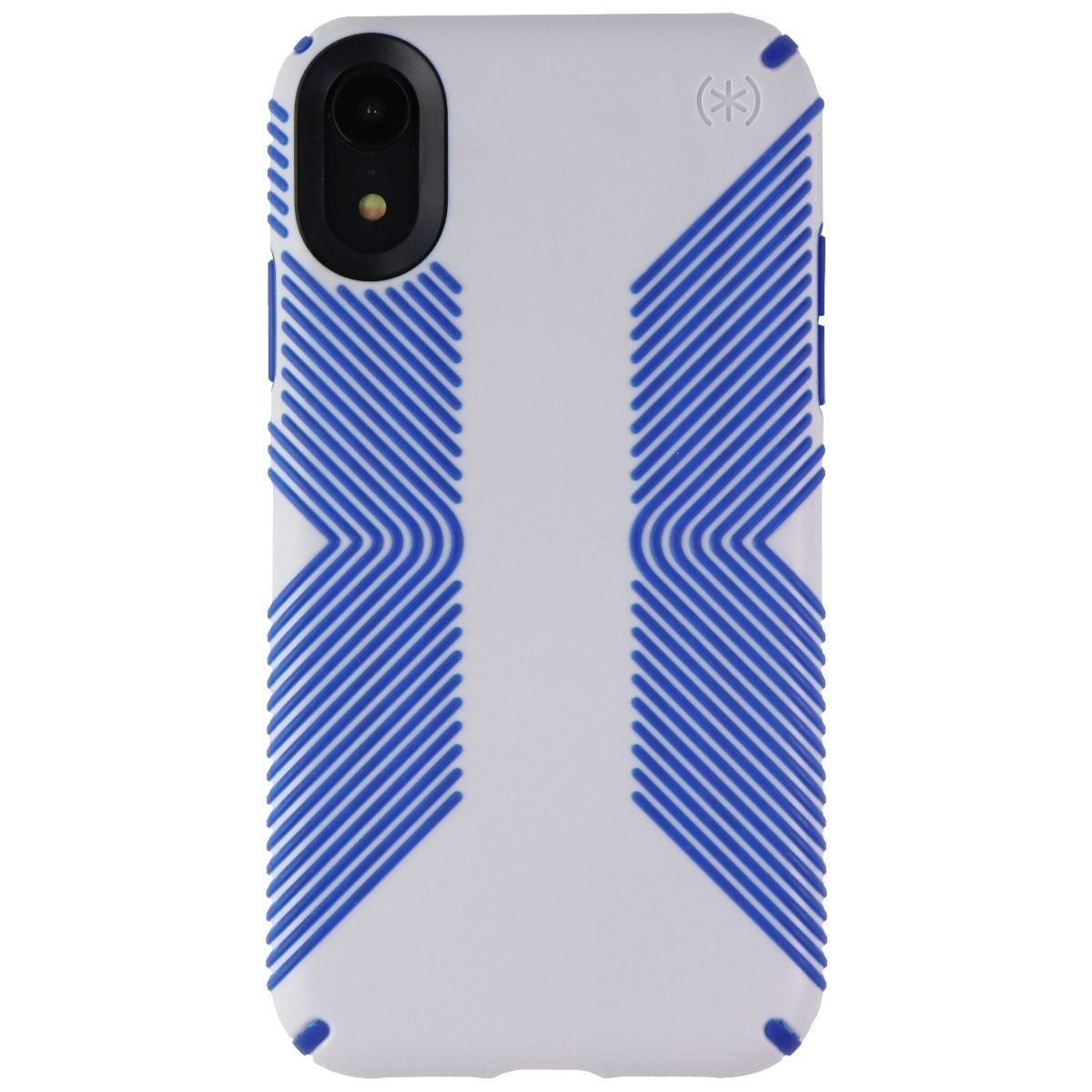 Speck Presidio Grip Series Case for iPhone XR - Microchip Gray/Ballpoint Blue Cell Phone - Cases, Covers & Skins Speck - Simple Cell Bulk Wholesale Pricing - USA Seller