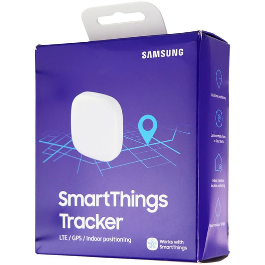 Samsung SmartThings Tracker Live GPS-Enabled Tracking LTE Verizon ONLY - White GPS Accessories & Tracking - Tracking Devices Samsung    - Simple Cell Bulk Wholesale Pricing - USA Seller