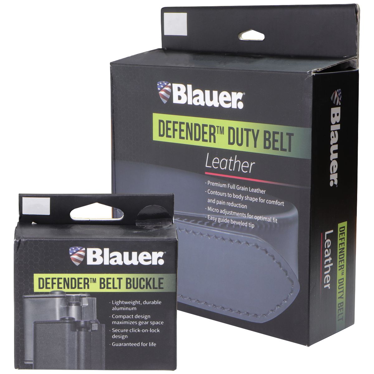 Blauer. DEFENDER Premium Leather Duty Belt & Buckle Combo (Size 40) B011/BB001 Other Sporting Goods Blauer.    - Simple Cell Bulk Wholesale Pricing - USA Seller