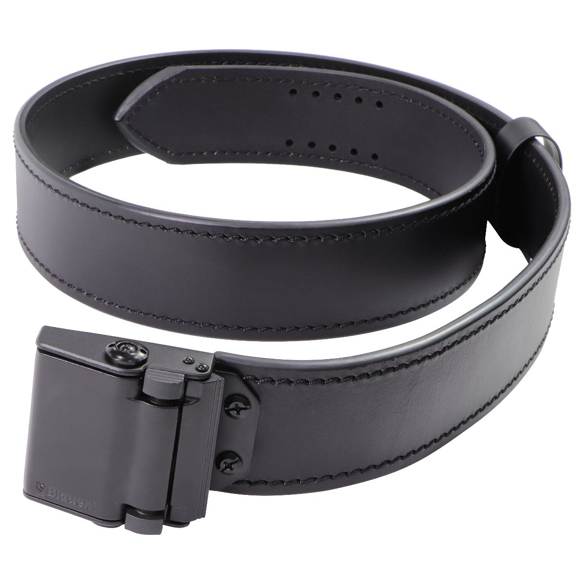 Blauer. DEFENDER Premium Leather Duty Belt & Buckle Combo (Size 40) B011/BB001 Other Sporting Goods Blauer.    - Simple Cell Bulk Wholesale Pricing - USA Seller