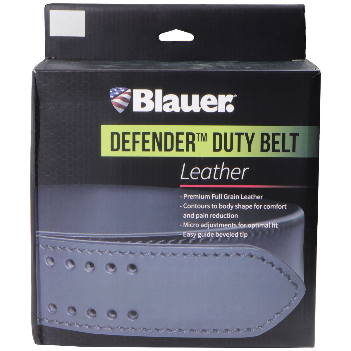 Blauer. DEFENDER Premium Leather Duty Belt & Buckle Combo (Size 38) B011/BB001 Other Sporting Goods Blauer.    - Simple Cell Bulk Wholesale Pricing - USA Seller