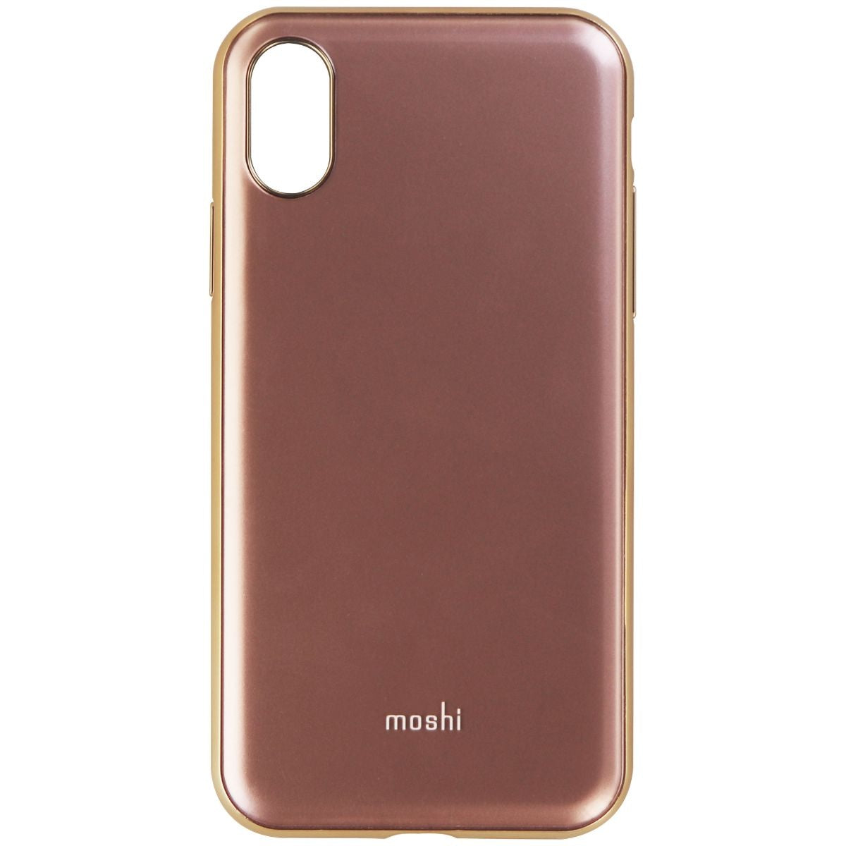 Moshi iGlaze Series Hybrid Hard Case for Apple iPhone X - Pink / Gold Cell Phone - Cases, Covers & Skins Moshi    - Simple Cell Bulk Wholesale Pricing - USA Seller