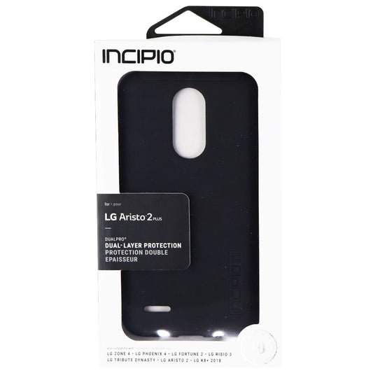 Incipio DualPro Dual Layer Case for LG Tribute Dynasty - Black / Black Cell Phone - Cases, Covers & Skins Incipio    - Simple Cell Bulk Wholesale Pricing - USA Seller