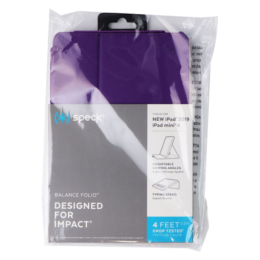 Speck Balance Folio Case Compatible with iPad Mini (2019) / iPad mini 4 - Purple Cell Phone - Cases, Covers & Skins Speck - Simple Cell Bulk Wholesale Pricing - USA Seller