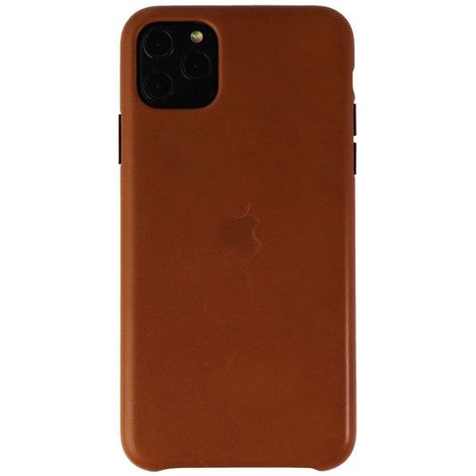 Apple Leather Case for iPhone 11 Pro Max - Saddle Brown Cell Phone - Cases, Covers & Skins Apple    - Simple Cell Bulk Wholesale Pricing - USA Seller