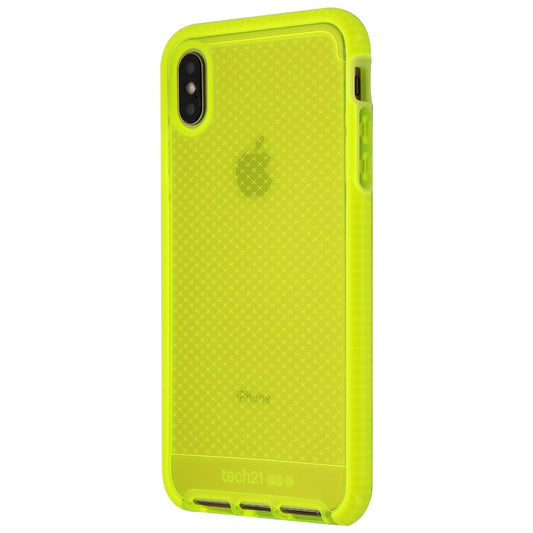Tech21 Evo Check Series Gel Case for Apple iPhone XS Max - Neon Yellow Cell Phone - Cases, Covers & Skins Tech21 - Simple Cell Bulk Wholesale Pricing - USA Seller