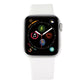 Apple Watch Series 4 (A1975) GPS + Cell - 40mm Silver Aluminum/White Sport Band Smart Watches Apple - Simple Cell Bulk Wholesale Pricing - USA Seller