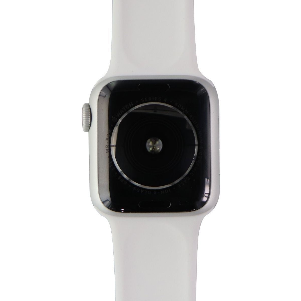 Apple Watch Series 4 (A1975) GPS + Cell - 40mm Silver Aluminum/White Sport Band Smart Watches Apple - Simple Cell Bulk Wholesale Pricing - USA Seller