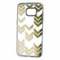 Incipio Design Series Hybrid Case for Samsung Galaxy S7 Edge - Clear/Gold Arrows