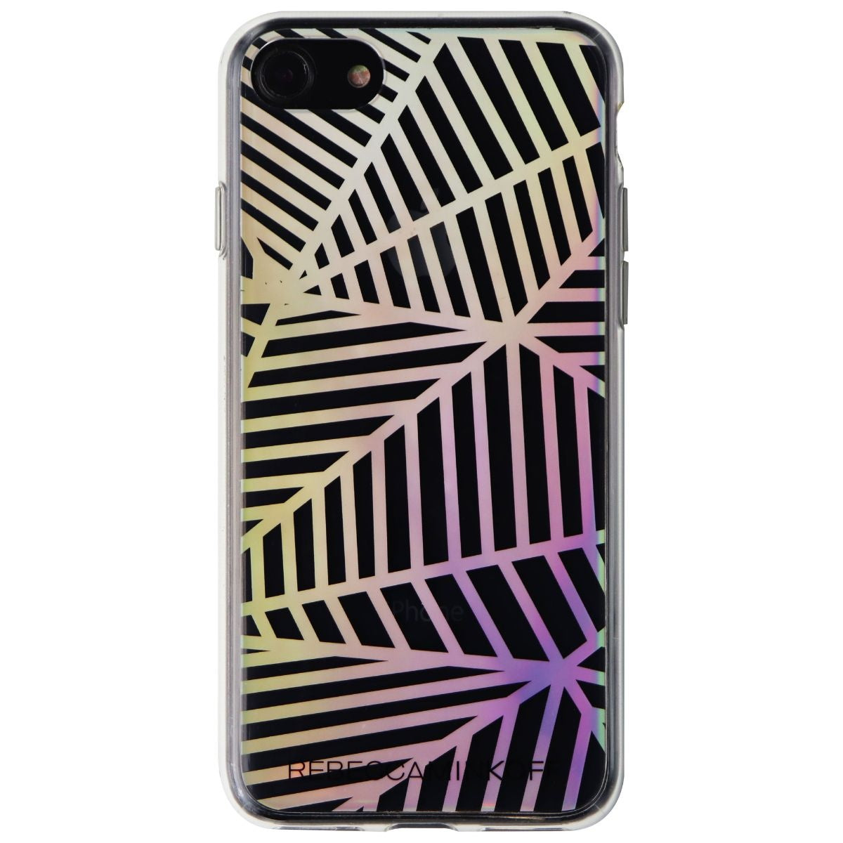 Rebecca Minkoff Sheer Protection Case for iPhone 8 / 7 - Geometic Pattern/Clear Cell Phone - Cases, Covers & Skins Rebecca Minkoff    - Simple Cell Bulk Wholesale Pricing - USA Seller