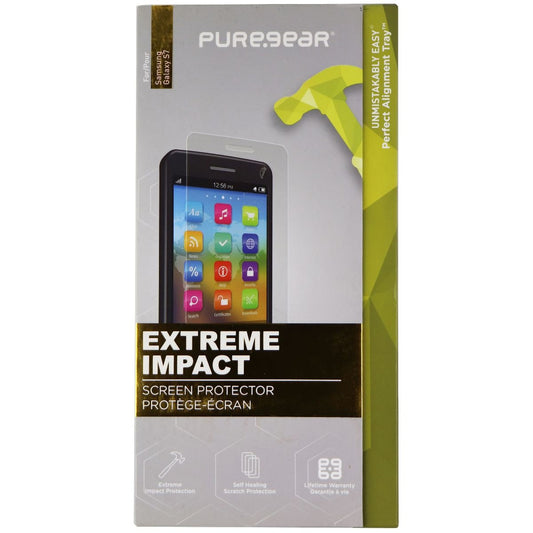PureGear Extreme Impact Screen Protector Kit for Samsung Galaxy S7 - Clear Cell Phone - Screen Protectors PureGear - Simple Cell Bulk Wholesale Pricing - USA Seller