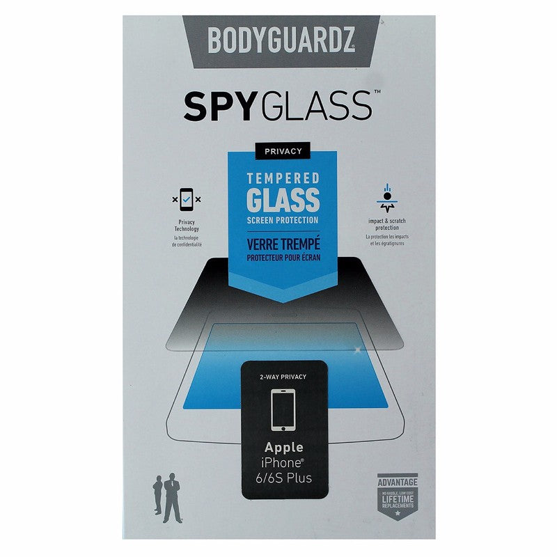BodyGuardz Spy Glass Tempered Glass Screen Protector for iPhone 6 Plus/6s Plus Cell Phone - Screen Protectors BODYGUARDZ    - Simple Cell Bulk Wholesale Pricing - USA Seller