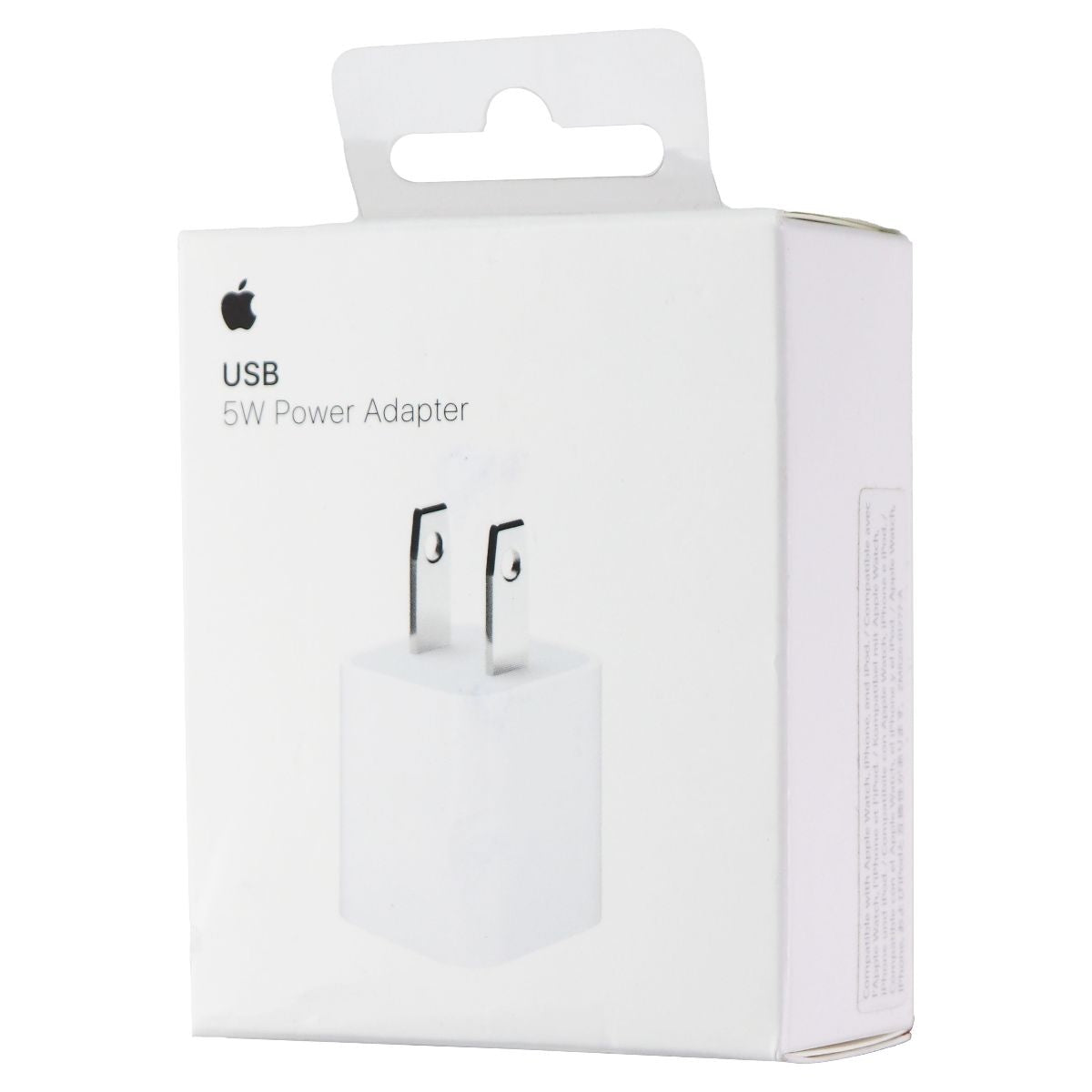 Apple (MD810LL/A) 5W 1A Wall Adapter for USB Devices - White Cell Phone - Cables & Adapters Apple    - Simple Cell Bulk Wholesale Pricing - USA Seller