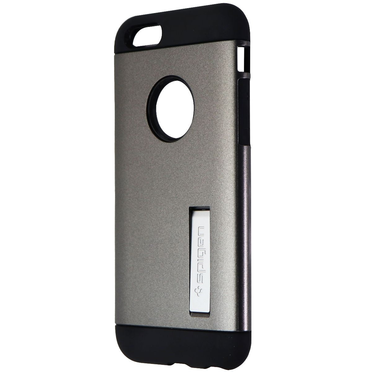 Spigen Slim Armor Series Dual Layer Case for iPhone 6/6s - Gunmetal/Black Cell Phone - Cases, Covers & Skins Spigen - Simple Cell Bulk Wholesale Pricing - USA Seller
