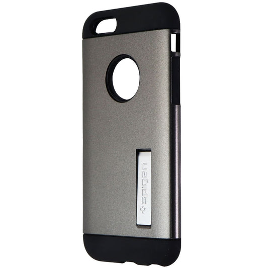 Spigen Slim Armor Series Dual Layer Case for iPhone 6/6s - Gunmetal/Black Cell Phone - Cases, Covers & Skins Spigen - Simple Cell Bulk Wholesale Pricing - USA Seller