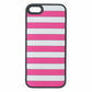 Agent18 StripeVest iPhone 5/5s/SE Case - Pink / Gray Cell Phone - Cases, Covers & Skins Agent18 - Simple Cell Bulk Wholesale Pricing - USA Seller