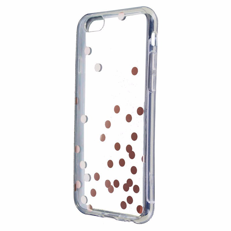 Kate Spade New York Case Cover iPhone 6s Plus 6 Plus - Clear / Rose Gold Dots