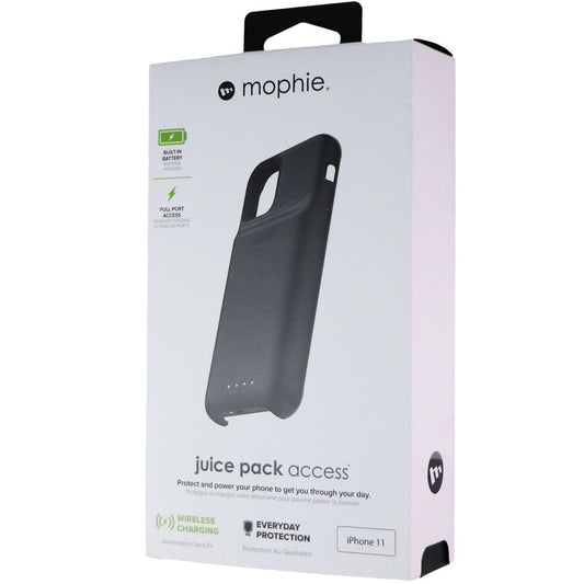 Mophie Juice Pack Access Hardshell Battery Case for Apple iPhone 11 - Black Cell Phone - Cases, Covers & Skins Mophie - Simple Cell Bulk Wholesale Pricing - USA Seller
