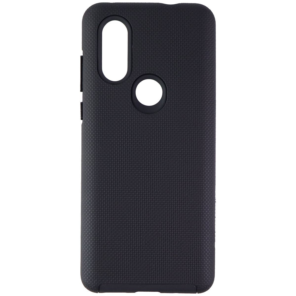 Axessorize PROTech Rugged Dual Layer Case for Motorola One Vision - Black Cell Phone - Cases, Covers & Skins Axessorize - Simple Cell Bulk Wholesale Pricing - USA Seller