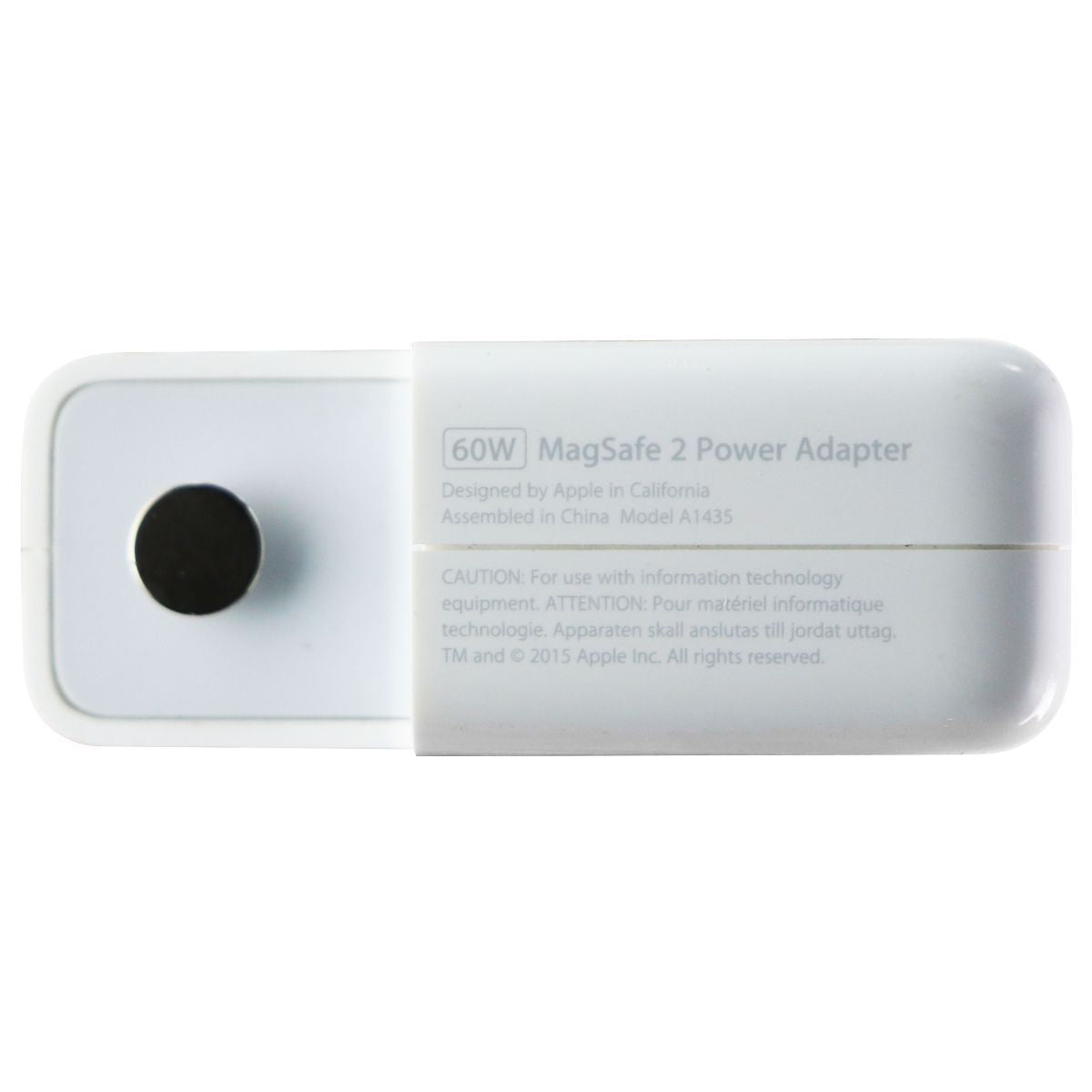 Apple 60W MagSafe 2 Power Adapter (A1435) With 3-Prong Cable Only Computer Accessories - Laptop Power Adapters/Chargers Apple - Simple Cell Bulk Wholesale Pricing - USA Seller