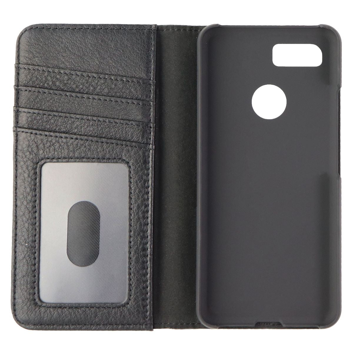 Case-Mate Wallet Folio Genuine Leather Case for Google Pixel 3 - Black Cell Phone - Cases, Covers & Skins Case-Mate - Simple Cell Bulk Wholesale Pricing - USA Seller
