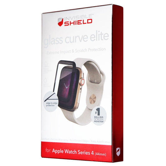 ZAGG Glass Curve Elite Screen Protector for Apple Watch Series 4 (44mm) Smart Watch Accessories - Screen Protectors Zagg - Simple Cell Bulk Wholesale Pricing - USA Seller