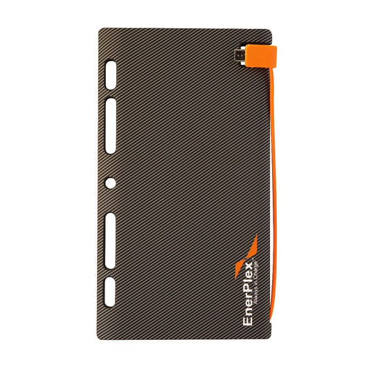 EnerPlex Jumpr Slate 2.4A 5100mAh Power Bank with Micro-USB Cable and USB Port