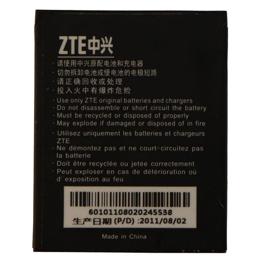 ZTE LI3709T42P3H504047-H 3.7v Lithium Ion Battery for ZTE Rio - Black Cell Phone - Batteries ZTE - Simple Cell Bulk Wholesale Pricing - USA Seller