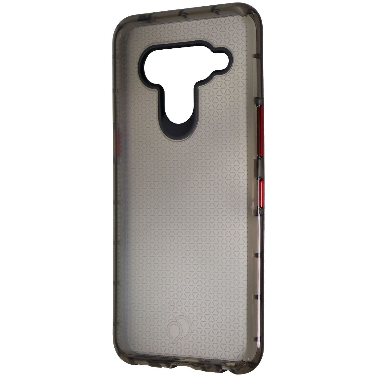 Nimbus9 Phantom 2 Series Gel Case for LG V50 ThinQ - Carbon (Gray) / Red Cell Phone - Cases, Covers & Skins Nimbus9 - Simple Cell Bulk Wholesale Pricing - USA Seller