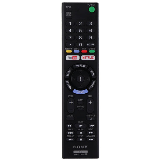 Sony Remote Control (RMT-TX300U) for Select Sony TVs - Black TV, Video & Audio Accessories - Remote Controls Sony - Simple Cell Bulk Wholesale Pricing - USA Seller