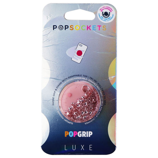 PopSockets PopGrip Luxe Swappable Grip for Phones & Tablets - Rose Tidepool Cell Phone - Mounts & Holders PopSockets - Simple Cell Bulk Wholesale Pricing - USA Seller