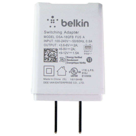 Belkin (DSA-18QFB FUS A) Fast Adapter for USB Devices - White