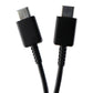 Samsung (3.3ft/1m) USB-C to USB-C (Type C) Charge & Sync Cable - Black Cell Phone - Cables & Adapters Samsung - Simple Cell Bulk Wholesale Pricing - USA Seller