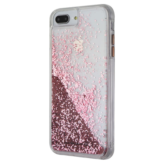 Case-Mate Waterfall Liquid Glitter Case for iPhone 8 Plus and 7 Plus - Rose Gold Cell Phone - Cases, Covers & Skins Case-Mate - Simple Cell Bulk Wholesale Pricing - USA Seller