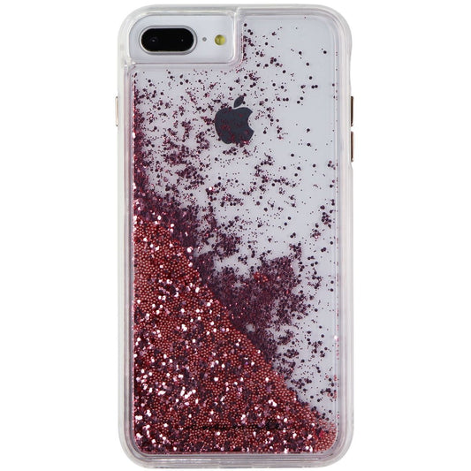 Case-Mate Waterfall Liquid Glitter Case for iPhone 8 Plus and 7 Plus - Rose Gold Cell Phone - Cases, Covers & Skins Case-Mate - Simple Cell Bulk Wholesale Pricing - USA Seller