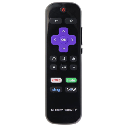 Sharp TV Remote Control (LC-RCRUDUS-20) with Netflix/Hulu/Sling/NOW - Black TV, Video & Audio Accessories - Remote Controls SHARP - Simple Cell Bulk Wholesale Pricing - USA Seller
