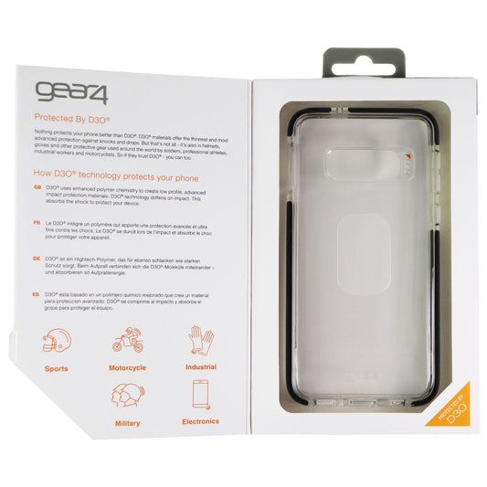 ZAGG Piccadilly Series Hybrid Case for Samsung Galaxy S10e - Clear/Black Cell Phone - Cases, Covers & Skins Zagg - Simple Cell Bulk Wholesale Pricing - USA Seller