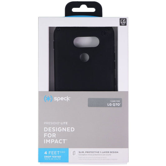 Speck Presidio Lite Case for LG Q70 Smartphone - Black Cell Phone - Cases, Covers & Skins Speck - Simple Cell Bulk Wholesale Pricing - USA Seller