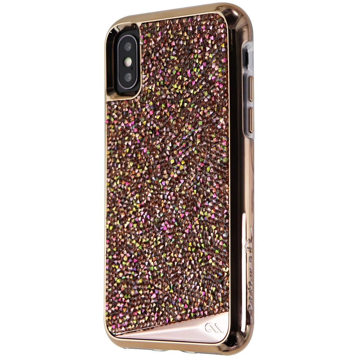 Case-Mate Brilliance Series Crystal Case for Apple iPhone Xs & X - Rose Gold Cell Phone - Cases, Covers & Skins Case-Mate    - Simple Cell Bulk Wholesale Pricing - USA Seller