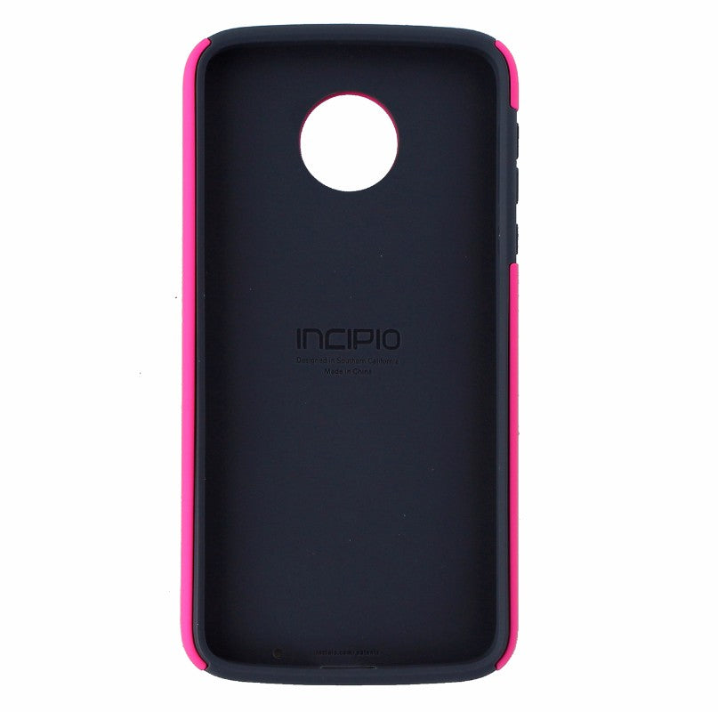 Incipio DualPro Dual Layer Hard Case Cover for Moto Z Force - Pink / Dark Gray