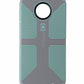 Speck CandyShell Grip Series Hardshell Case for Moto Z Droid - Gray/Light Green Cell Phone - Cases, Covers & Skins Speck    - Simple Cell Bulk Wholesale Pricing - USA Seller