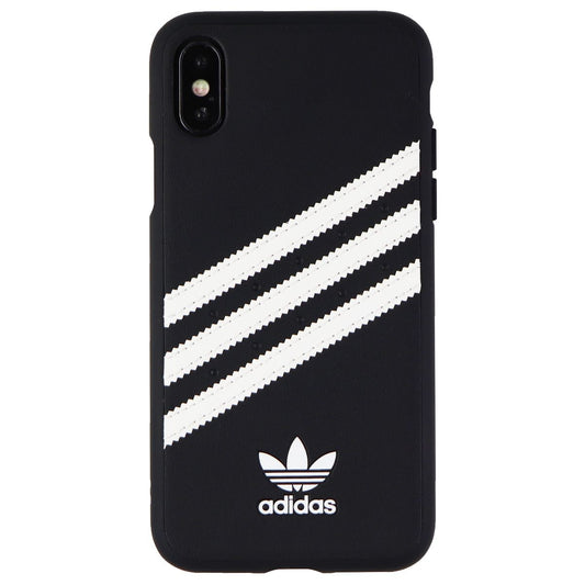 Adidas 3-Stripes Samba Snap Case for Apple iPhone XS / X - Black / White Stripes Cell Phone - Cases, Covers & Skins Adidas - Simple Cell Bulk Wholesale Pricing - USA Seller