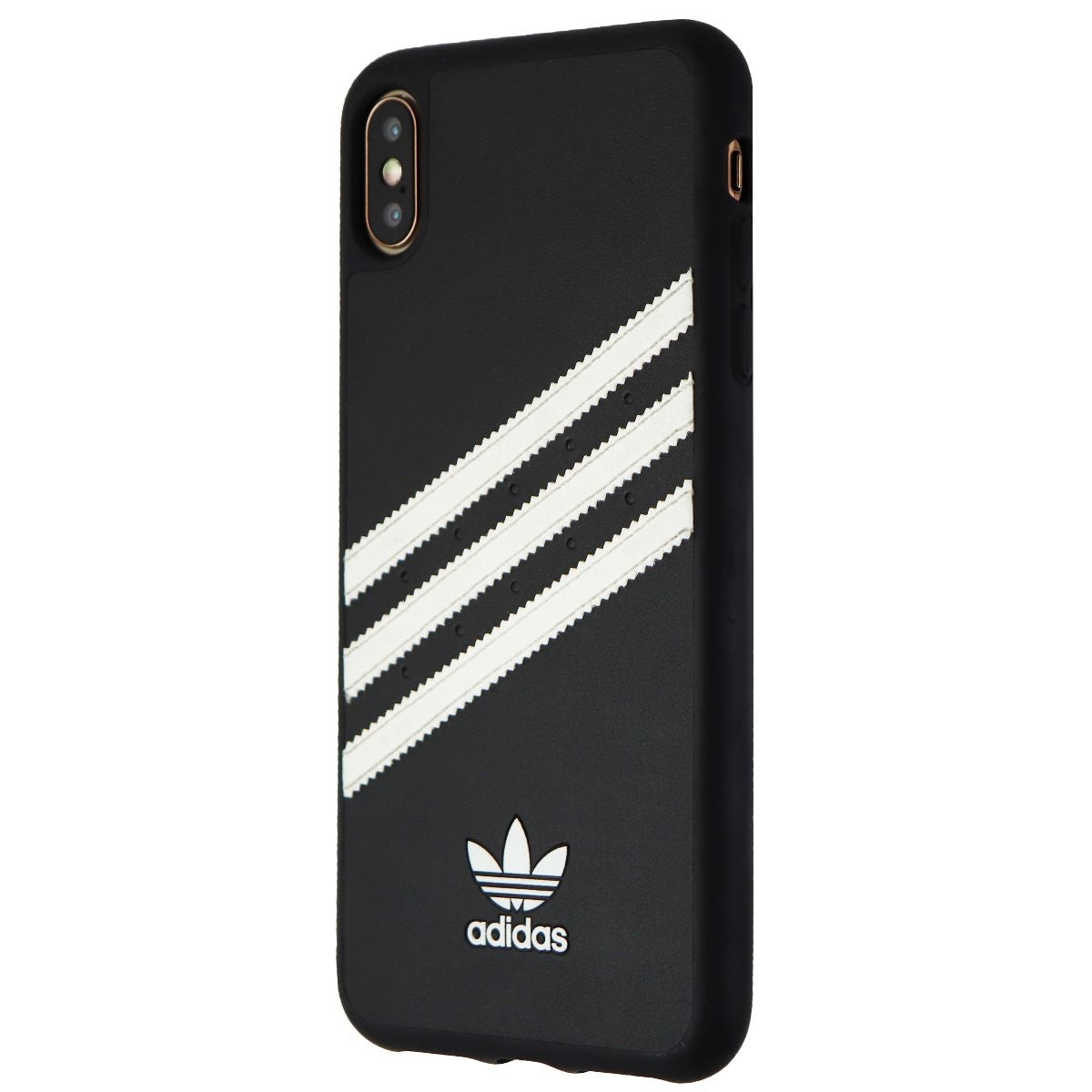 Adidas 3-Stripes Hybrid Case for Apple iPhone Xs Max - Black/White Stripes Cell Phone - Cases, Covers & Skins Adidas - Simple Cell Bulk Wholesale Pricing - USA Seller