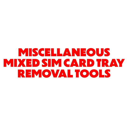Miscellaneous/Mixed Sim Card Tray Opening/Removal Tools (1 Per Order) Cell Phone - Replacement Parts & Tools Unbranded    - Simple Cell Bulk Wholesale Pricing - USA Seller