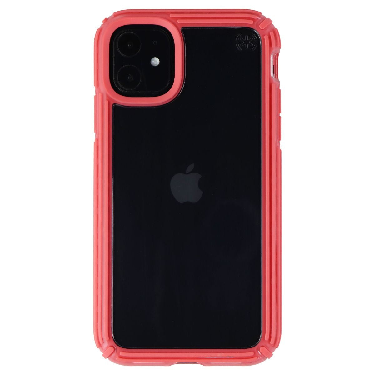 Speck Presidio V-Grip Case for Apple iPhone 11 Pro Max - Clear/Parrot Pink Cell Phone - Cases, Covers & Skins Speck - Simple Cell Bulk Wholesale Pricing - USA Seller