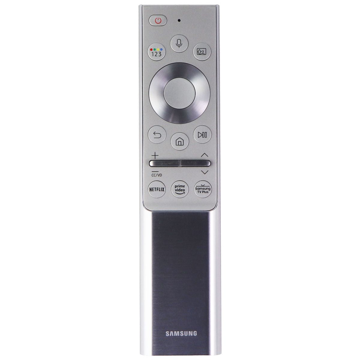 Samsung Remote Control (BN59-01346A / RMCWPT1AP1) for TVs - Silver Metal Body TV, Video & Audio Accessories - Remote Controls Samsung - Simple Cell Bulk Wholesale Pricing - USA Seller