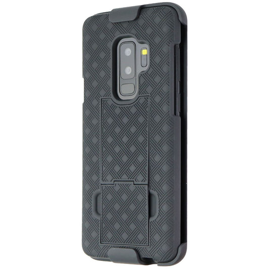 Verizon Shell and Holster for Samsung Galaxy S9+ (Plus) - Black Cell Phone - Cases, Covers & Skins Verizon    - Simple Cell Bulk Wholesale Pricing - USA Seller