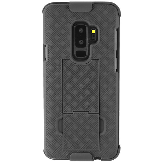 Verizon Shell and Holster for Samsung Galaxy S9+ (Plus) - Black Cell Phone - Cases, Covers & Skins Verizon - Simple Cell Bulk Wholesale Pricing - USA Seller